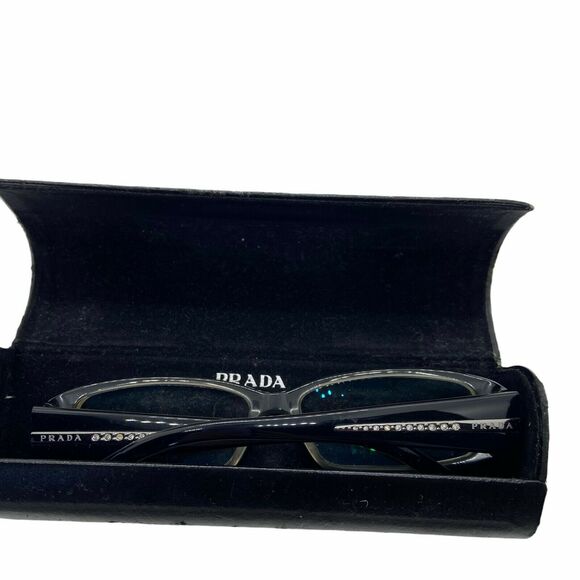 Prada Glasses Frames Womens VPR 10H 53013 5BQ 101135 Eyeglasses Frames With Case - Picture 2 of 11